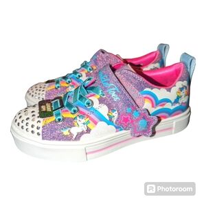Sketchers Twinkle Toes Unicorn Shoes NWT